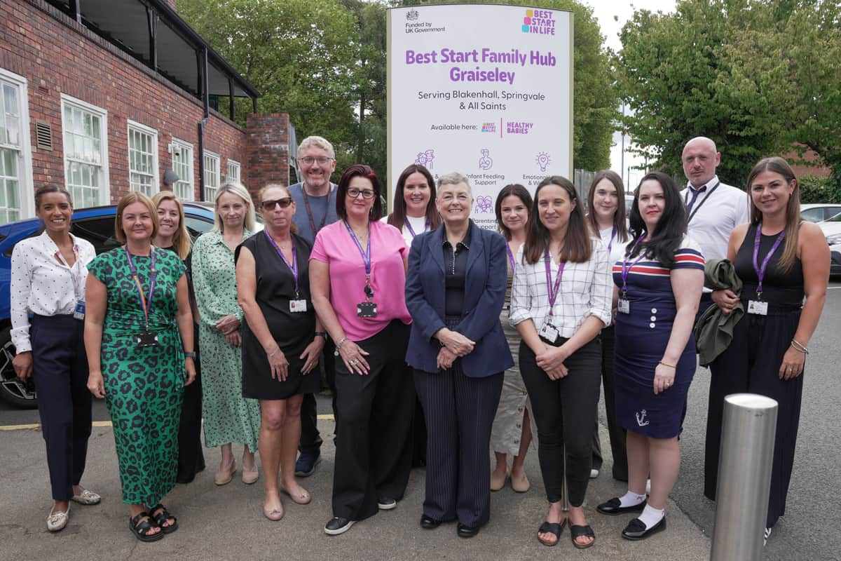 Department for Education visits Best Start Family Hub – Graiseley to see family reforms in action — Wolverhampton news photo