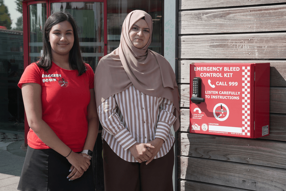 Bleed Control Kits Installed at Wolverhampton WV Active Cent — Wolverhampton news photo (Wolverhampton City Council)