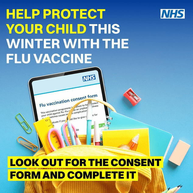 Parents reminded to complete flu vaccination consent forms — Wolverhampton news photo (Wolverhampton City Council)
