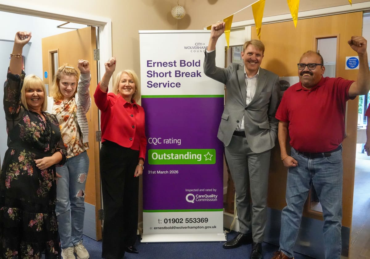 Ernest Bold's Outstanding achievement celebrated at event — Wolverhampton news photo (Wolverhampton City Council)