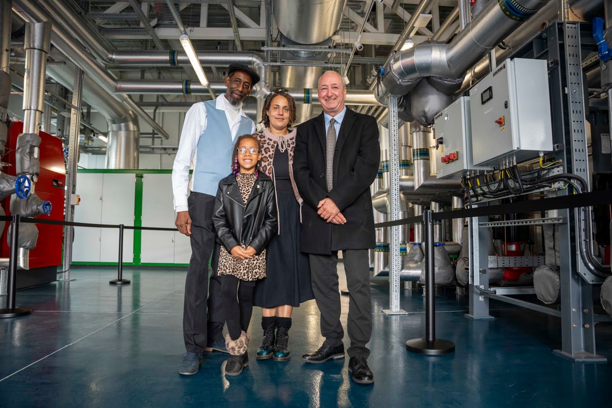 Heath Town Energy Centre Opens With Air Source Heat Pumps — Wolverhampton news photo (Wolverhampton City Council)