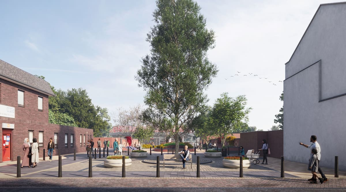 Bilston Urban Garden improvements planning application — Wolverhampton news photo (Wolverhampton City Council)