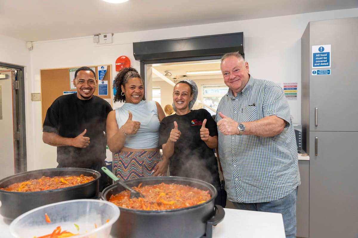 Dovecotes Community Kitchen Opens in Wolverhampton — Wolverhampton news photo (Wolverhampton City Council)