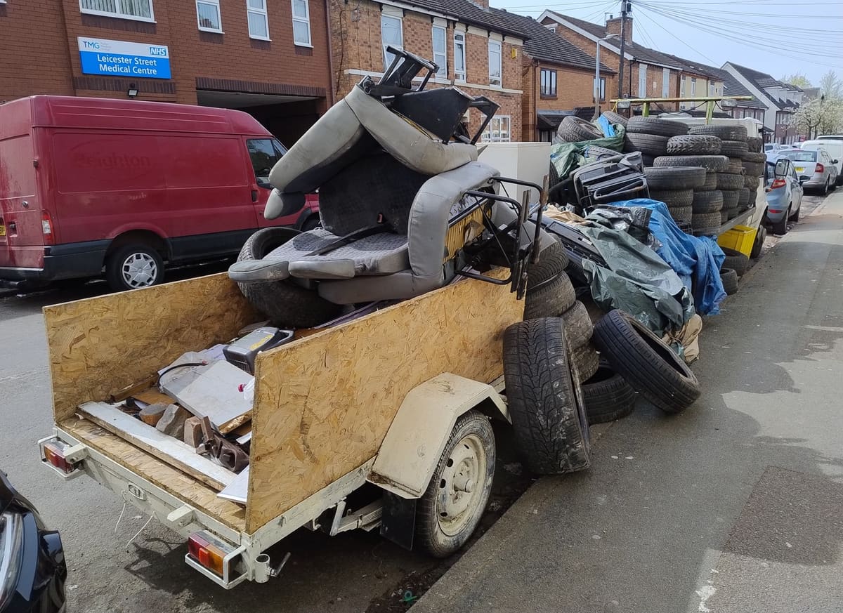 ‘It sends a very clear message’ – vehicles destroyed after waste dumped in city — Wolverhampton news photo (Wolverhampton City Council)