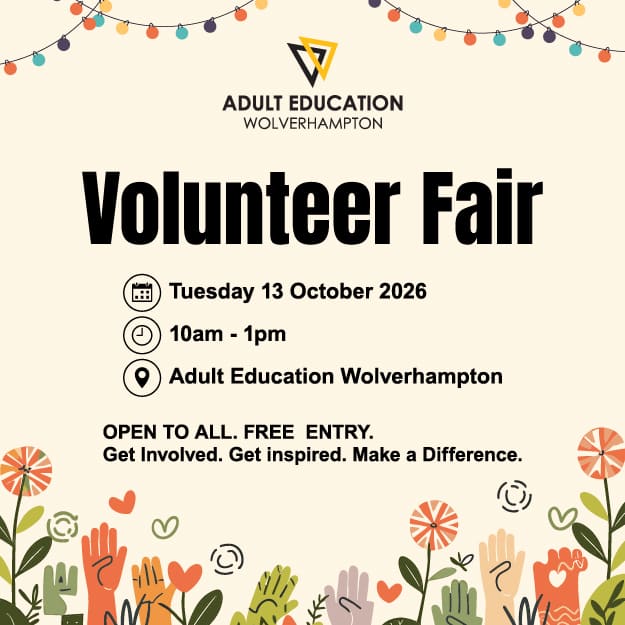 Find out about volunteering at city fair — Wolverhampton news photo (Wolverhampton City Council)